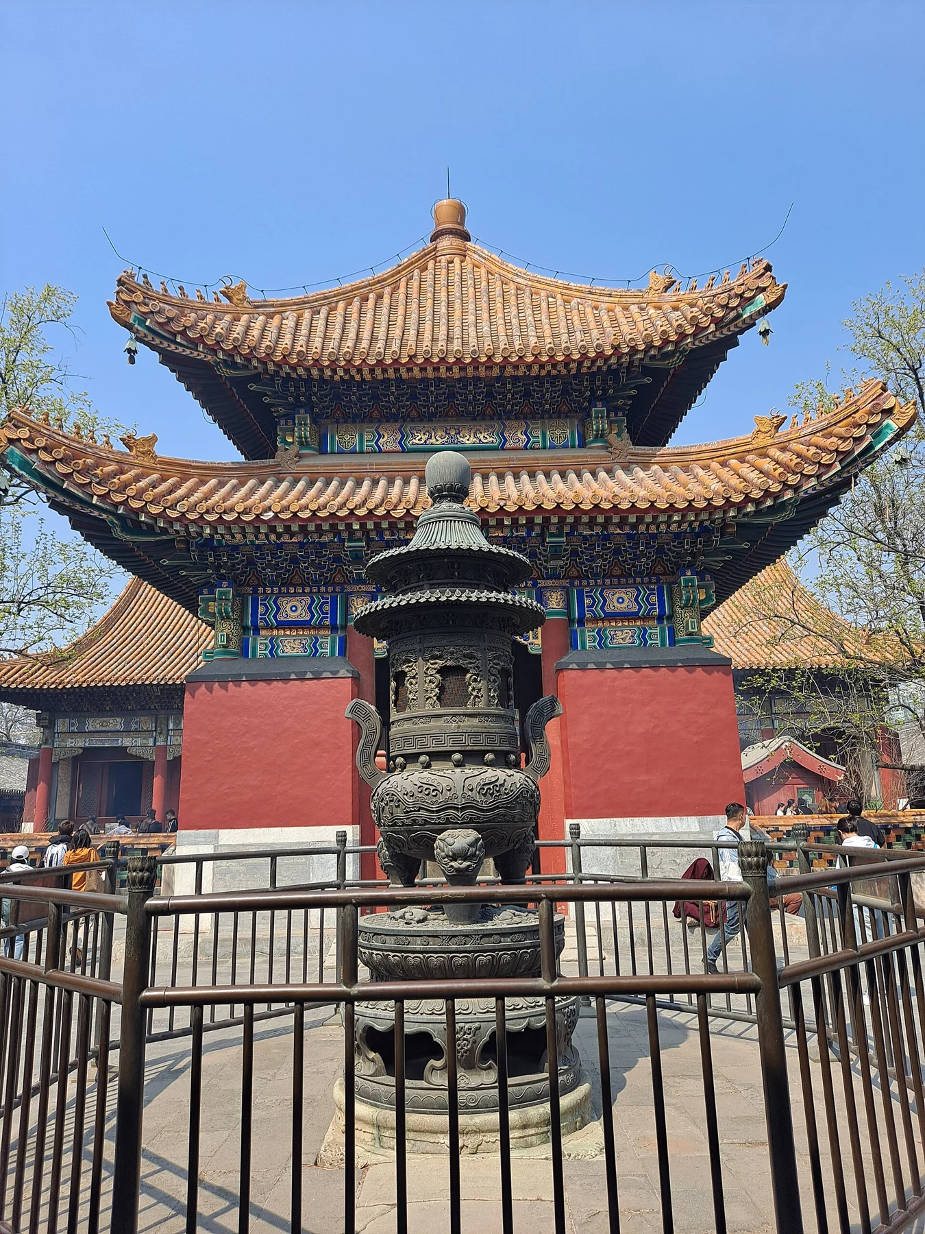 The Drum Tower within Yonghegong.