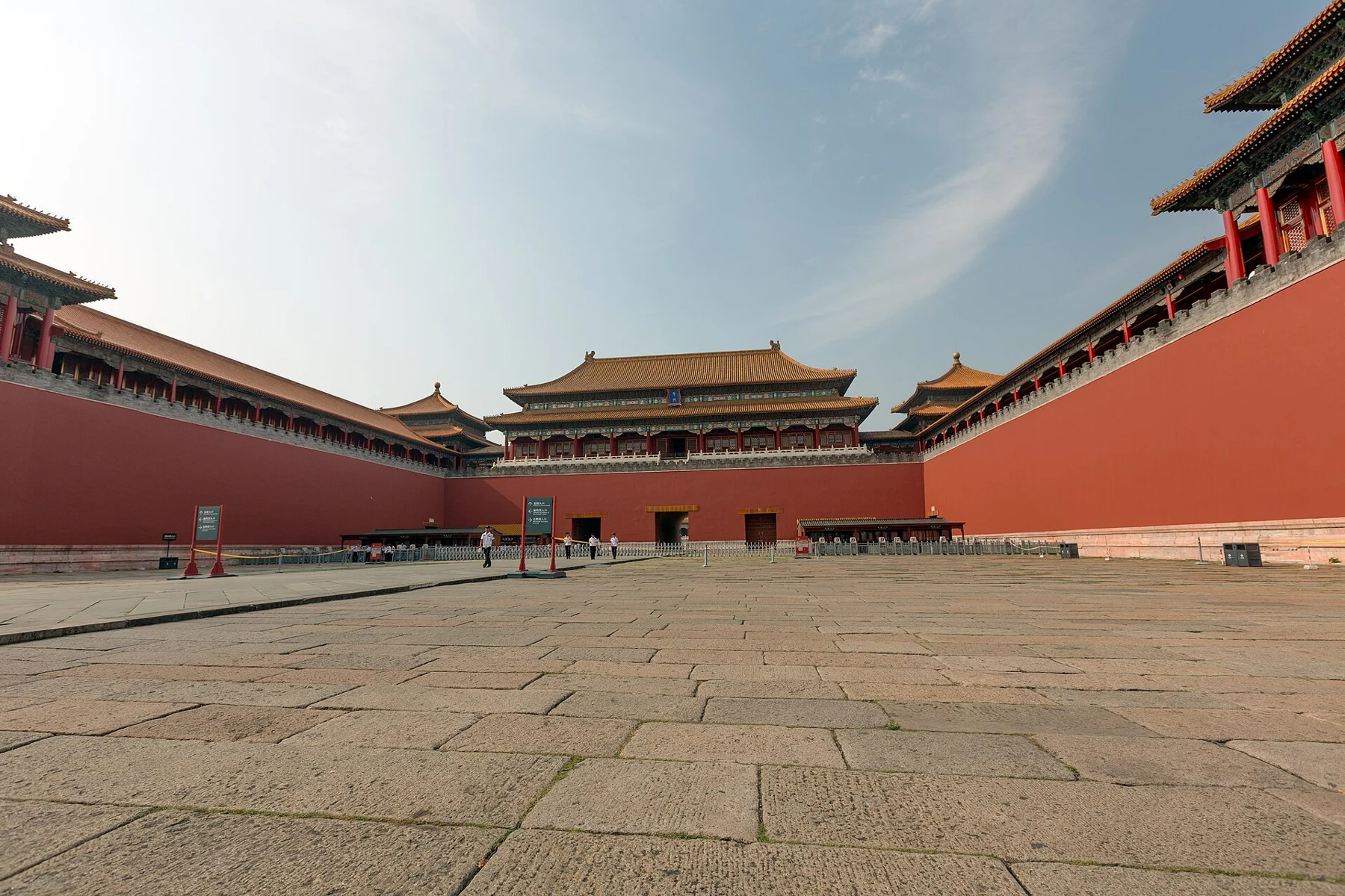 The Meridian Gate seen from its southern approach.