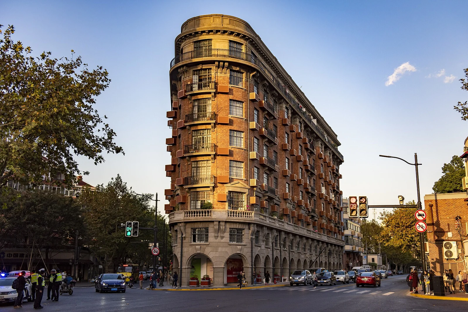 Wukang Mansion in Shanghai, photographed in 2019